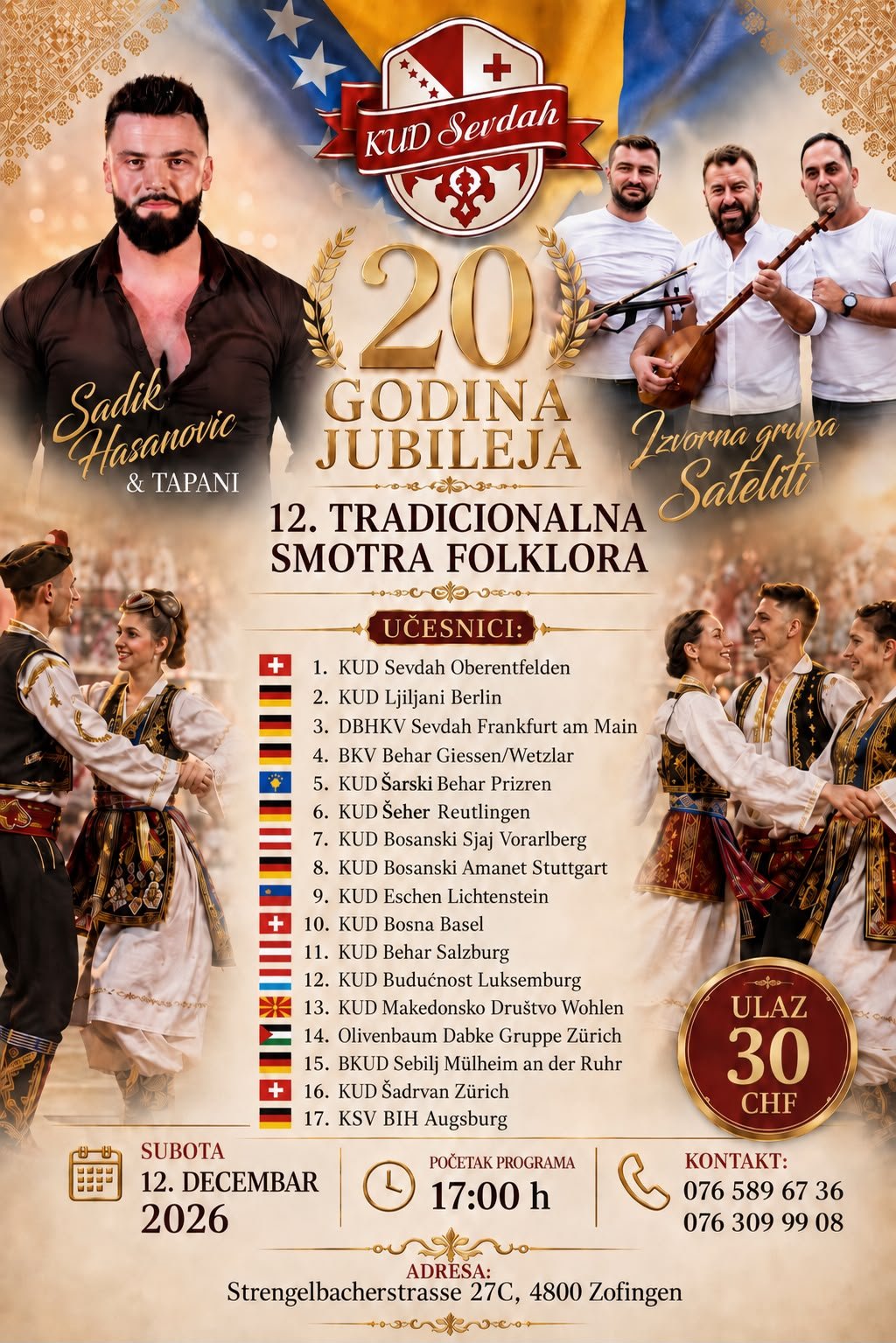 Folklorijada Zofingen 2026